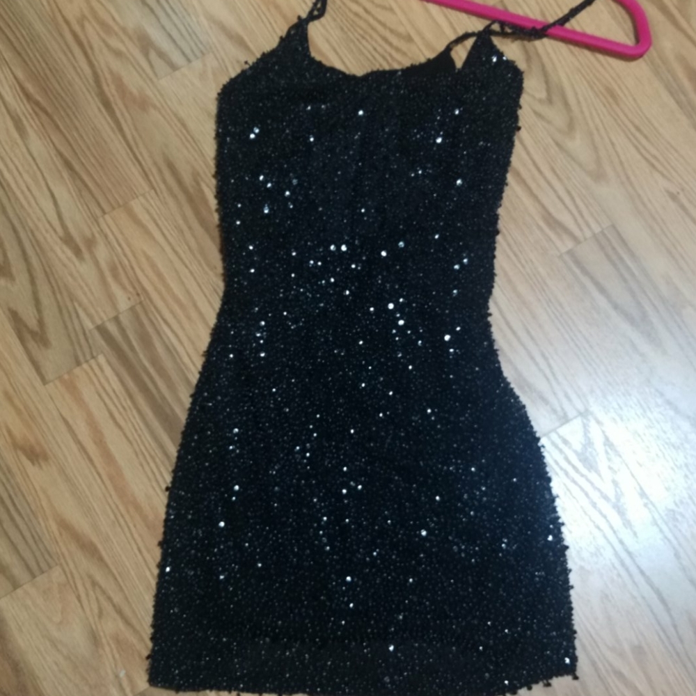 Michael Kors semi formal little black dress